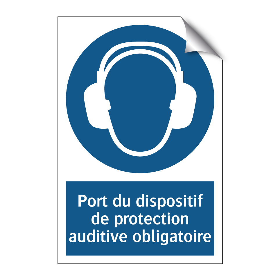 Port du dispositif de protection auditive obligatoire