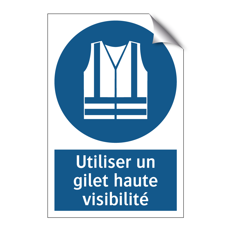 Utiliser un gilet haute visibilité