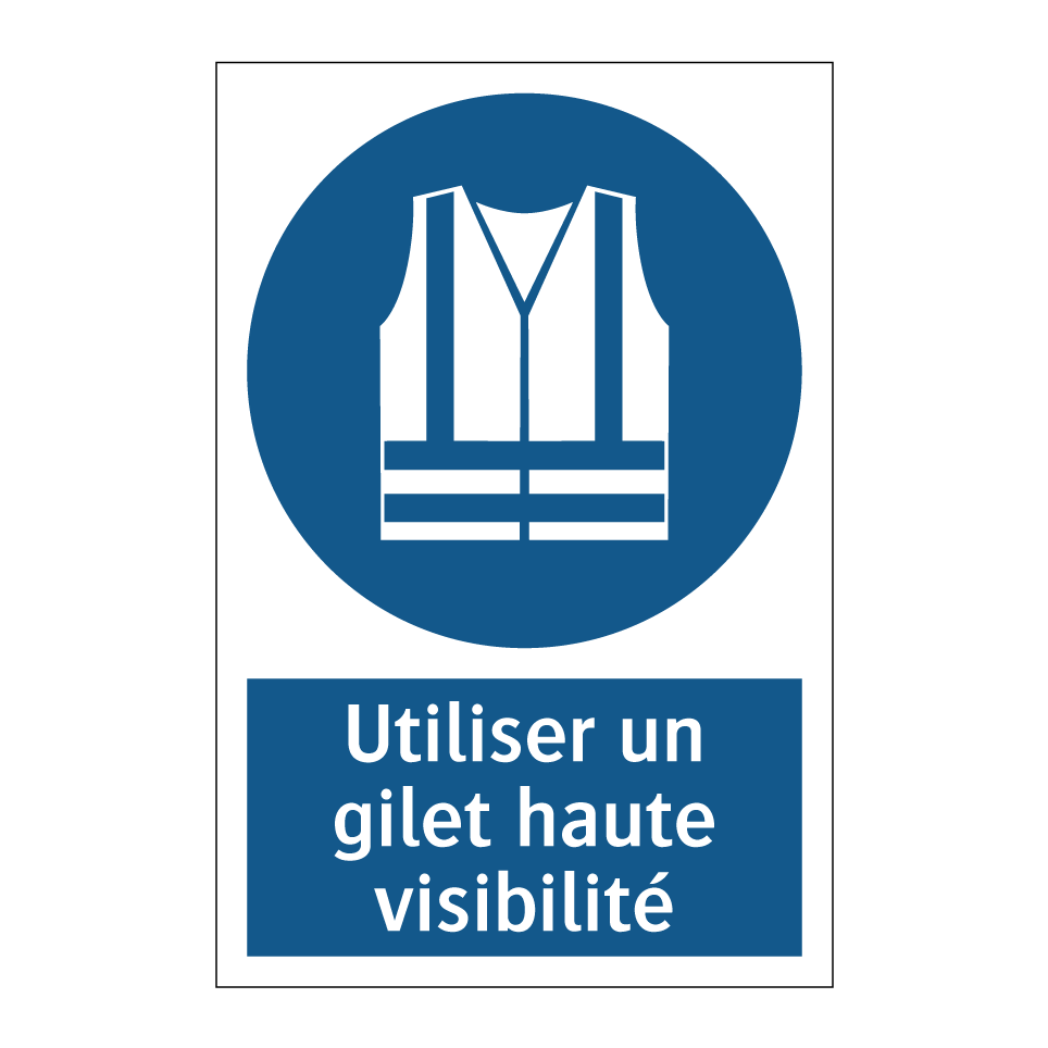 Utiliser un gilet haute visibilité