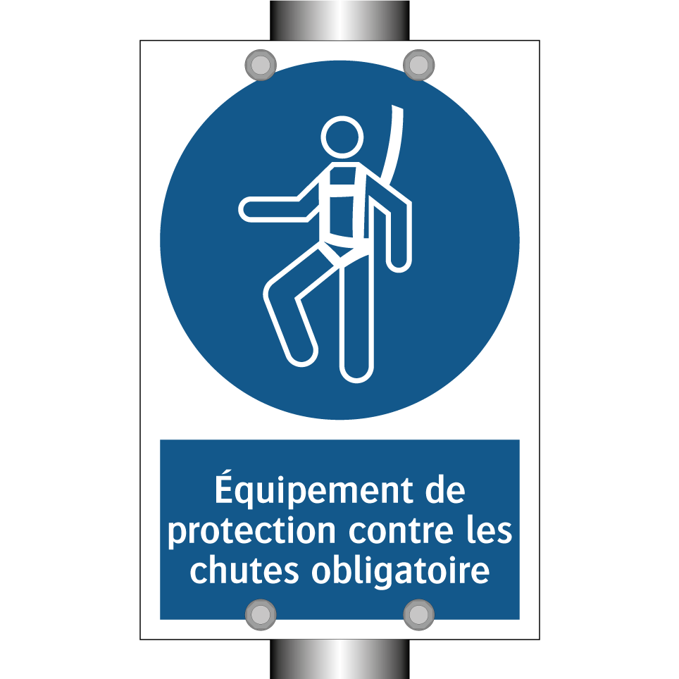 Équipement de protection contre les chutes obligatoire