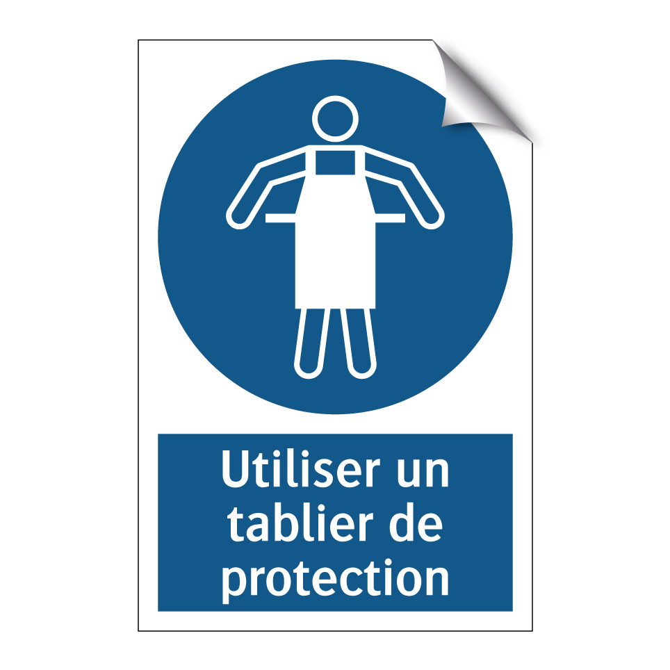 Utiliser un tablier de protection