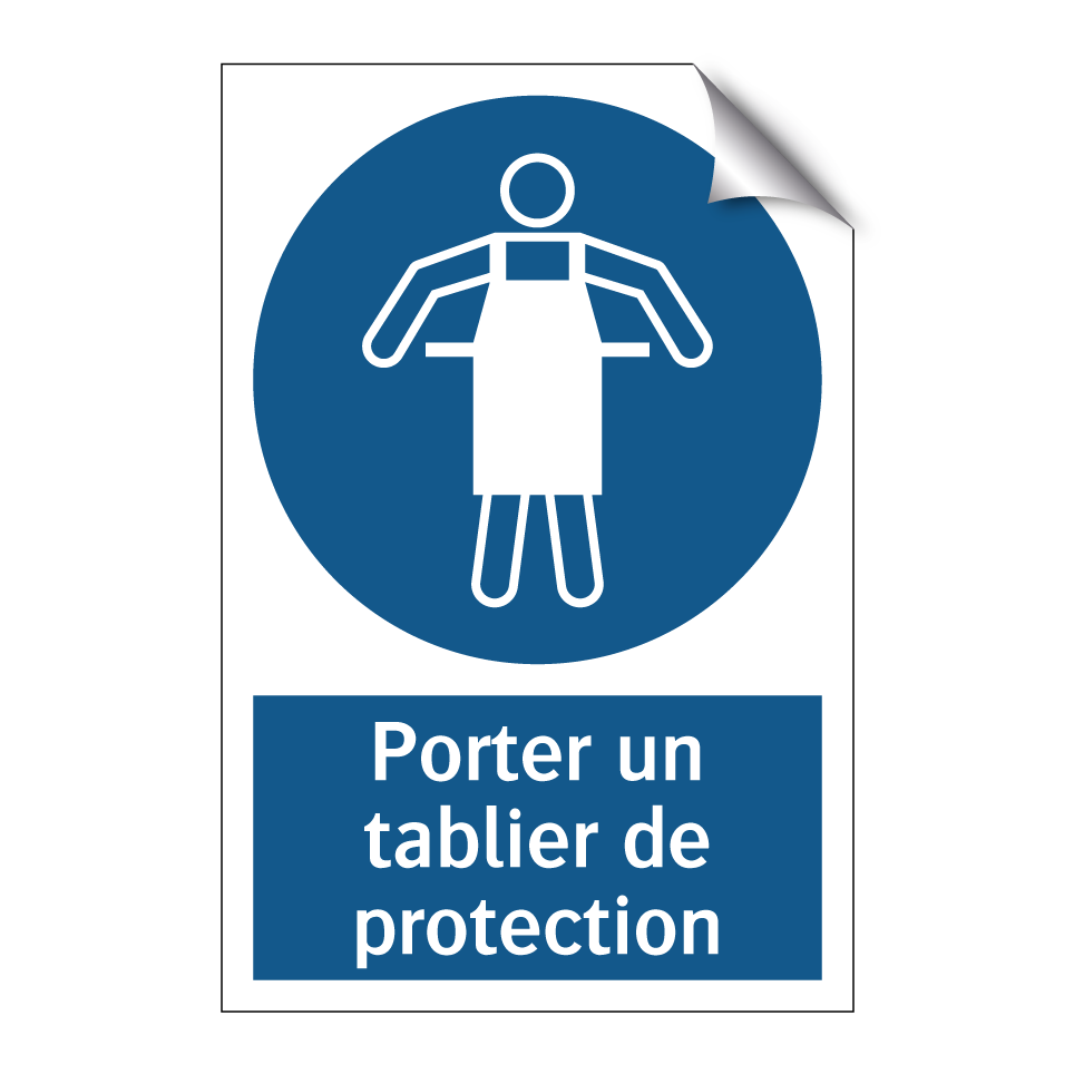 Porter un tablier de protection