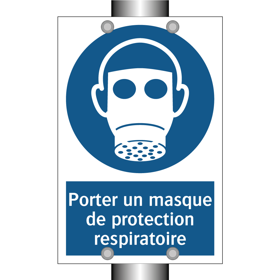 Porter un masque de protection respiratoire