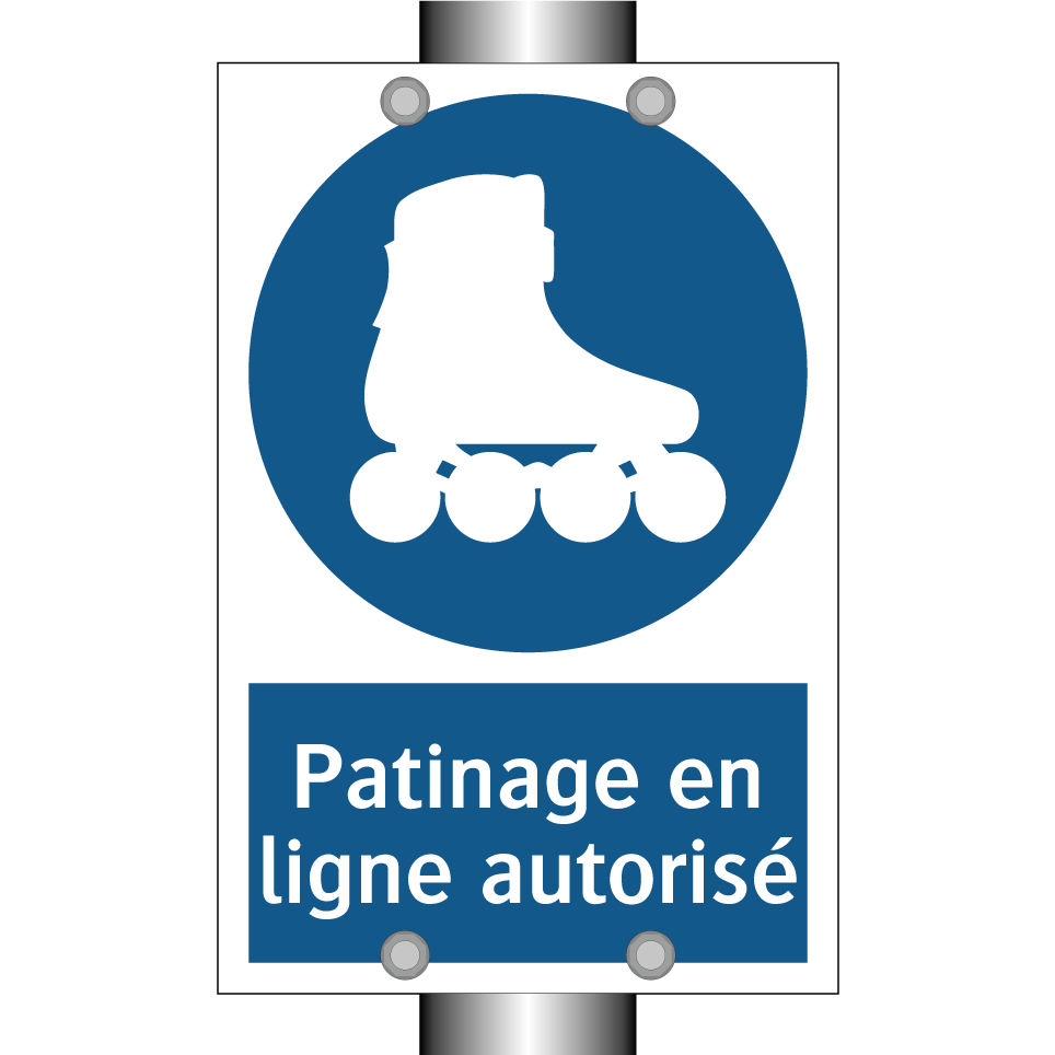 Patinage en ligne autorisé