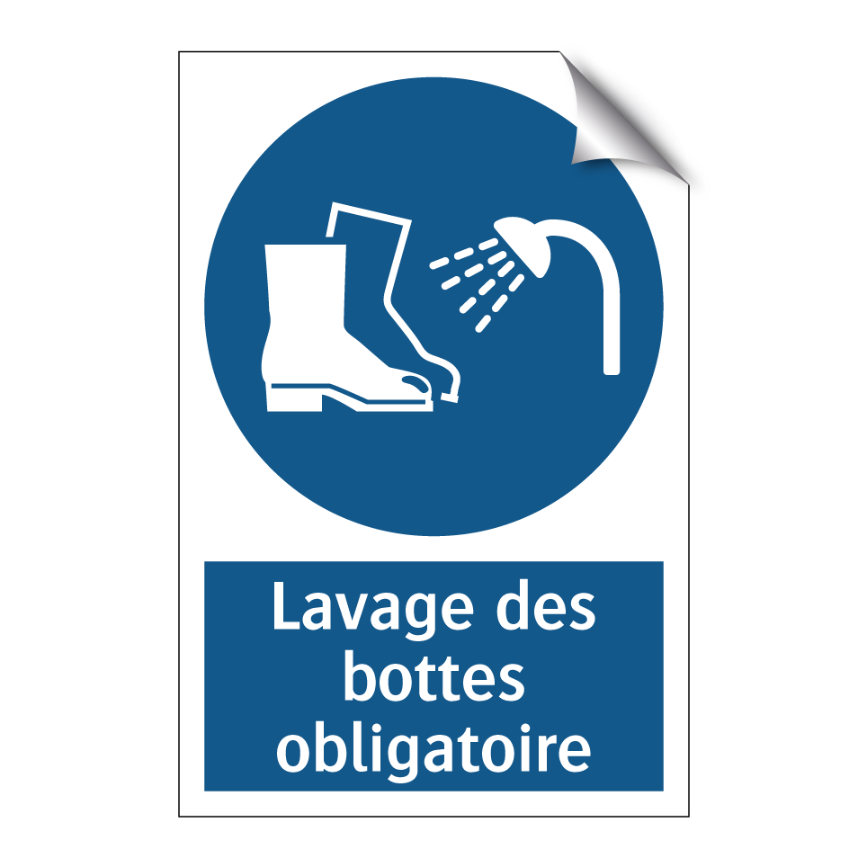 Lavage des bottes obligatoire