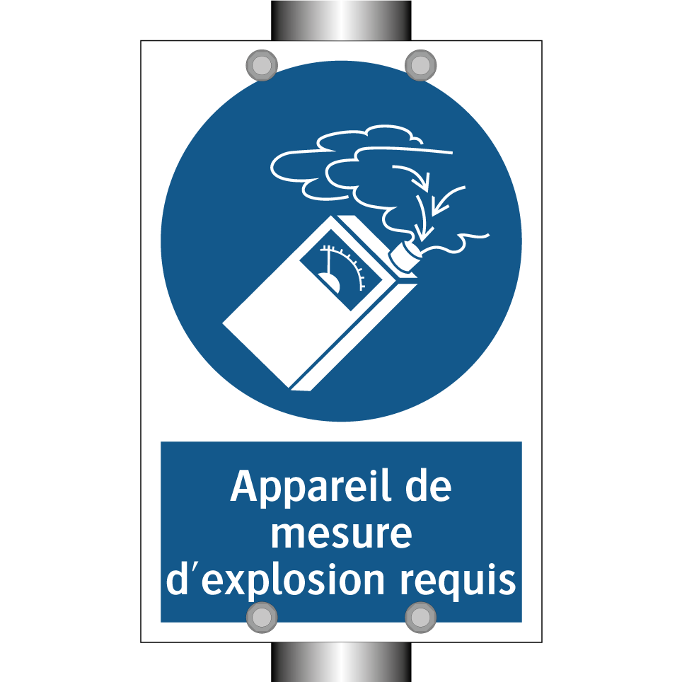 Appareil de mesure d'explosion requis