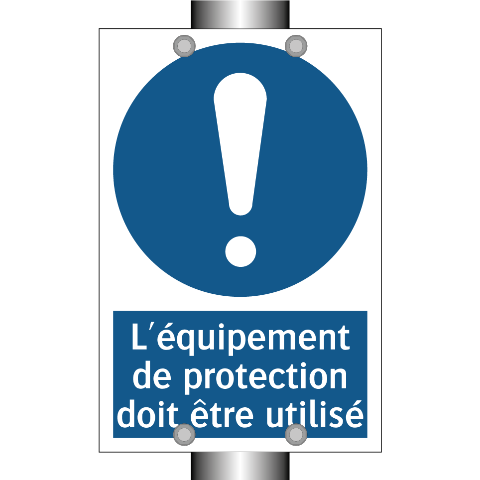 L'équipement de protection doit être utilisé
