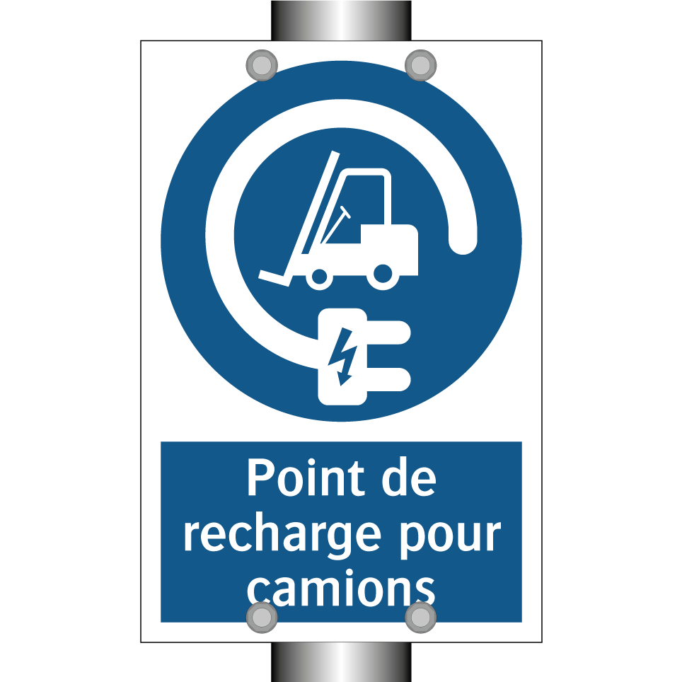 Point de recharge pour camions