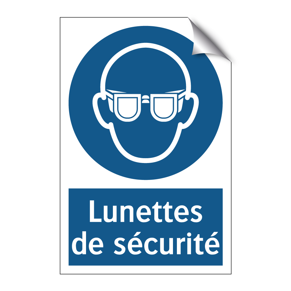 Lunettes de sécurité