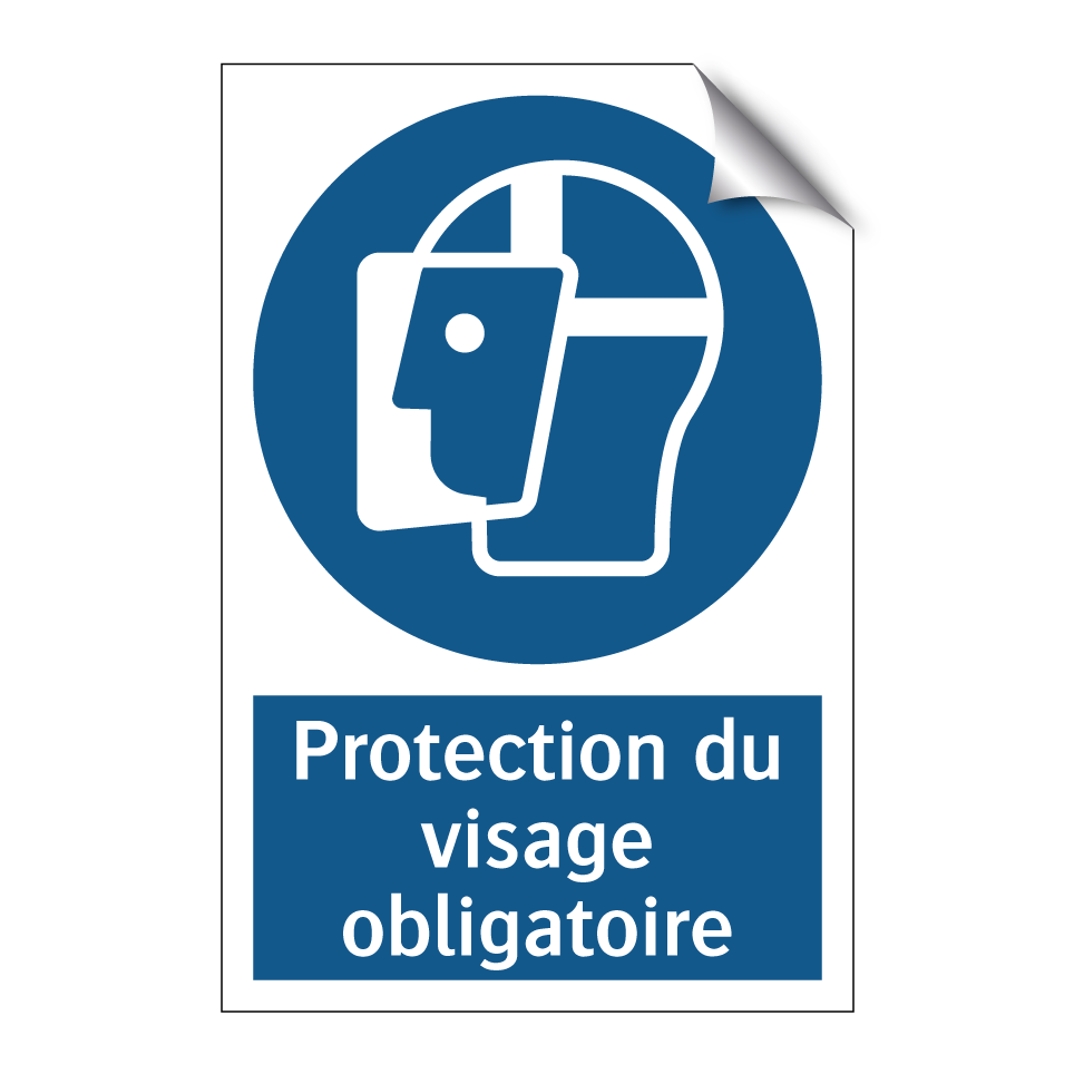 Protection du visage obligatoire