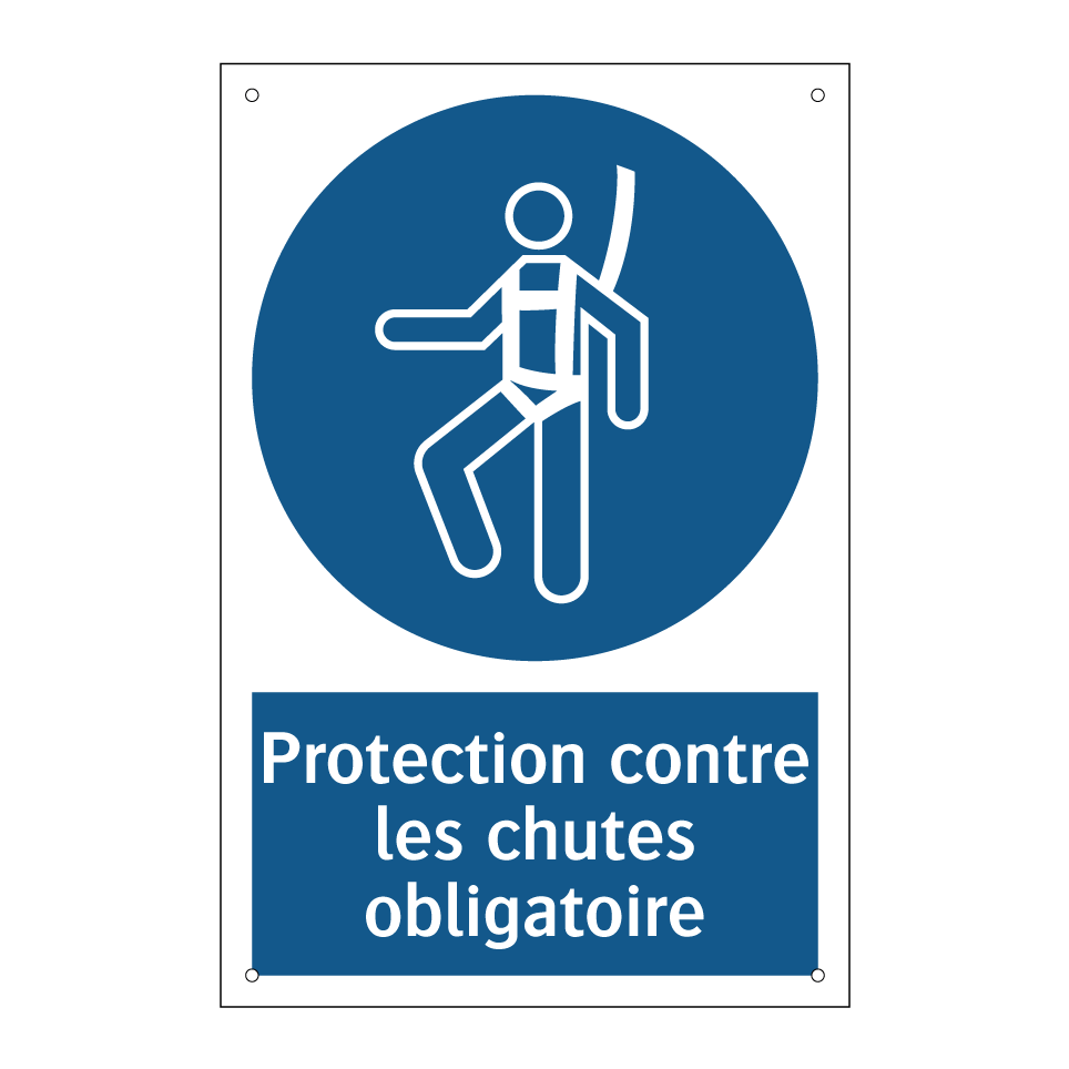 Protection contre les chutes obligatoire