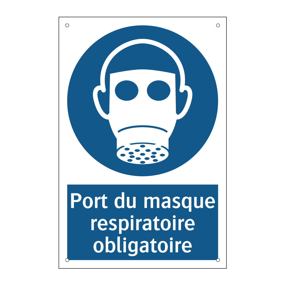 Port du masque respiratoire obligatoire