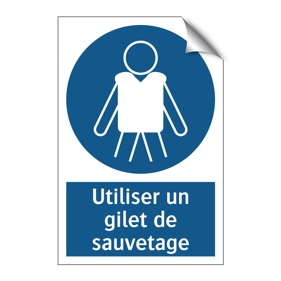 Utiliser un gilet de sauvetage
