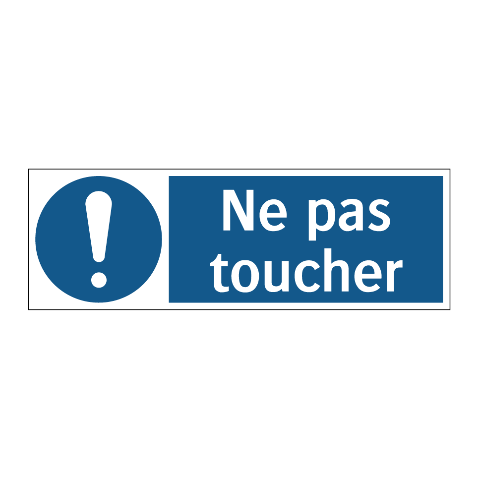 Ne pas toucher