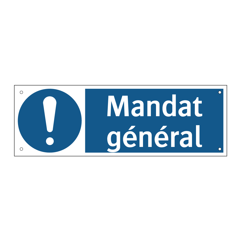 Mandat général