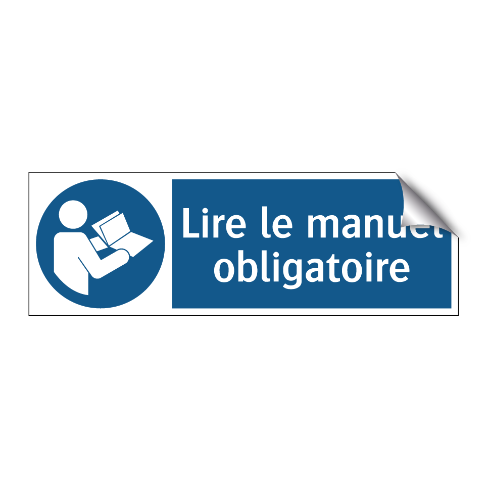 Lire le manuel obligatoire