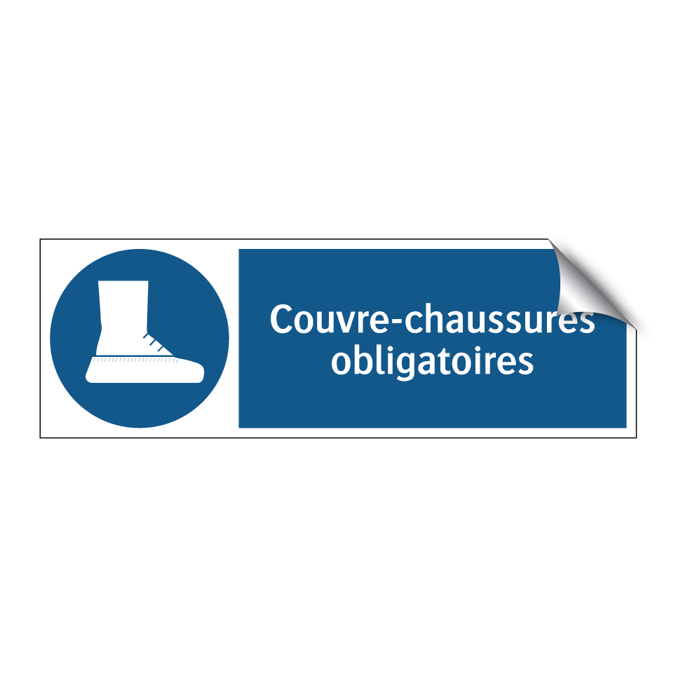 Couvre-chaussures obligatoires