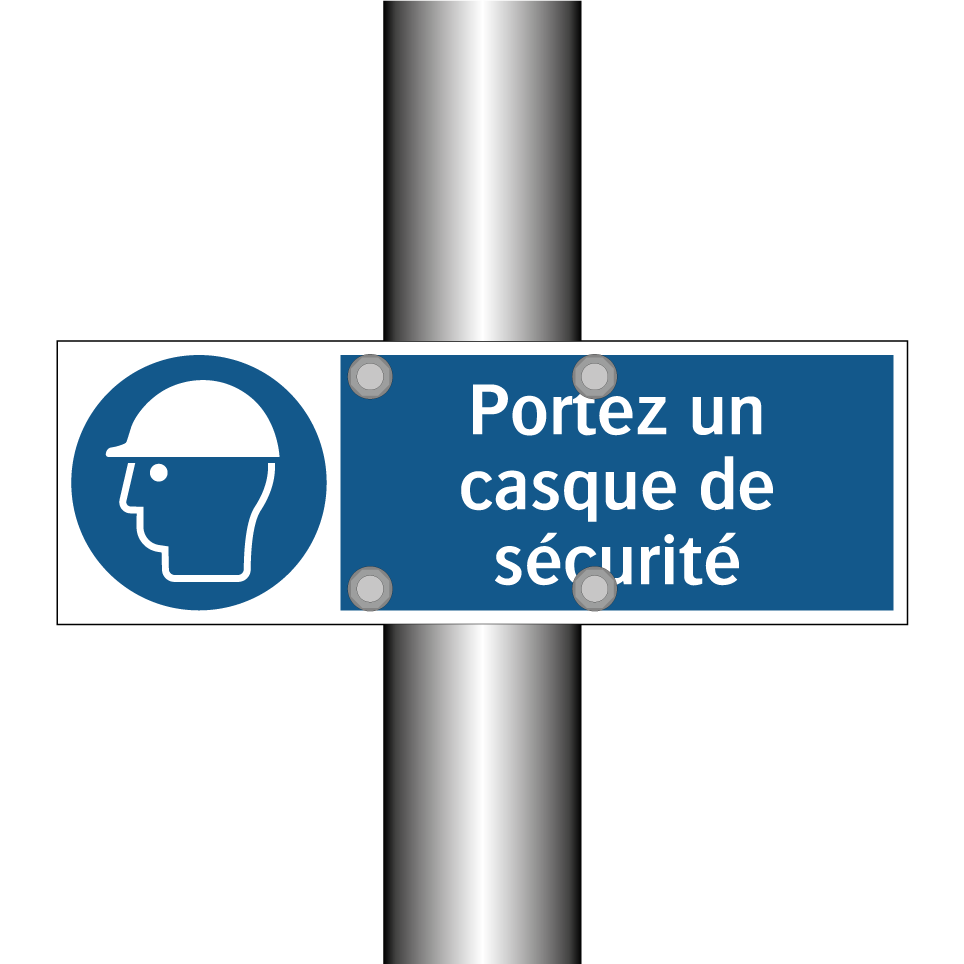 Portez un casque de sécurité