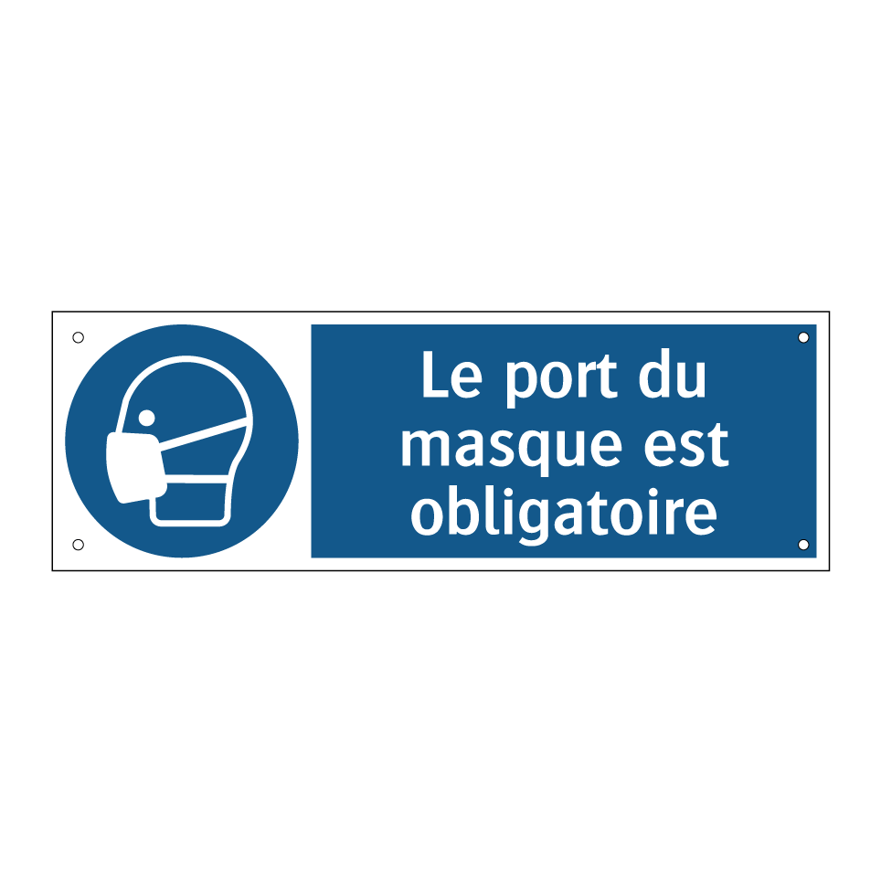 Le port du masque est obligatoire