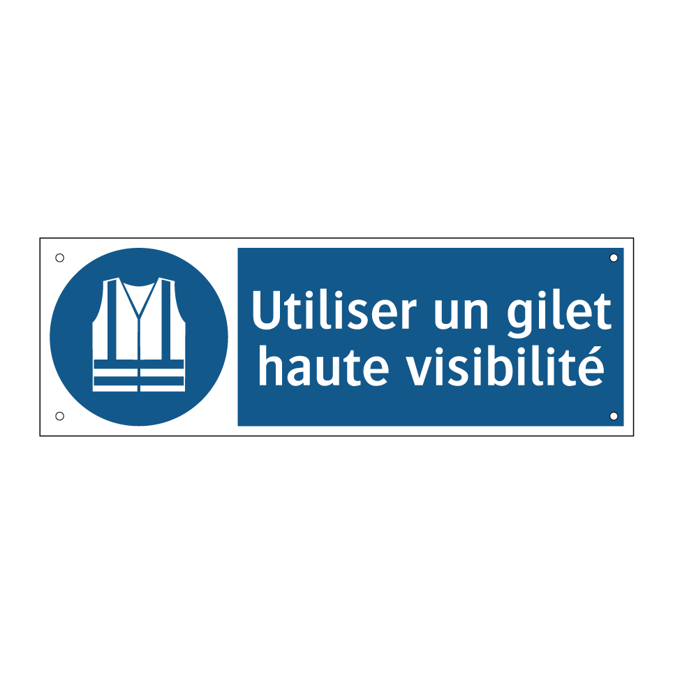 Utiliser un gilet haute visibilité