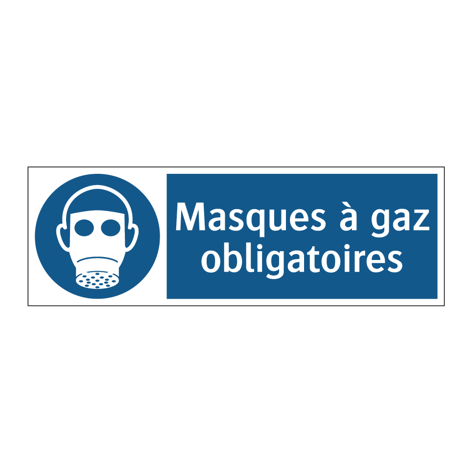Masques à gaz obligatoires