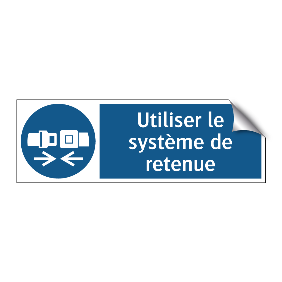 Utiliser le système de retenue