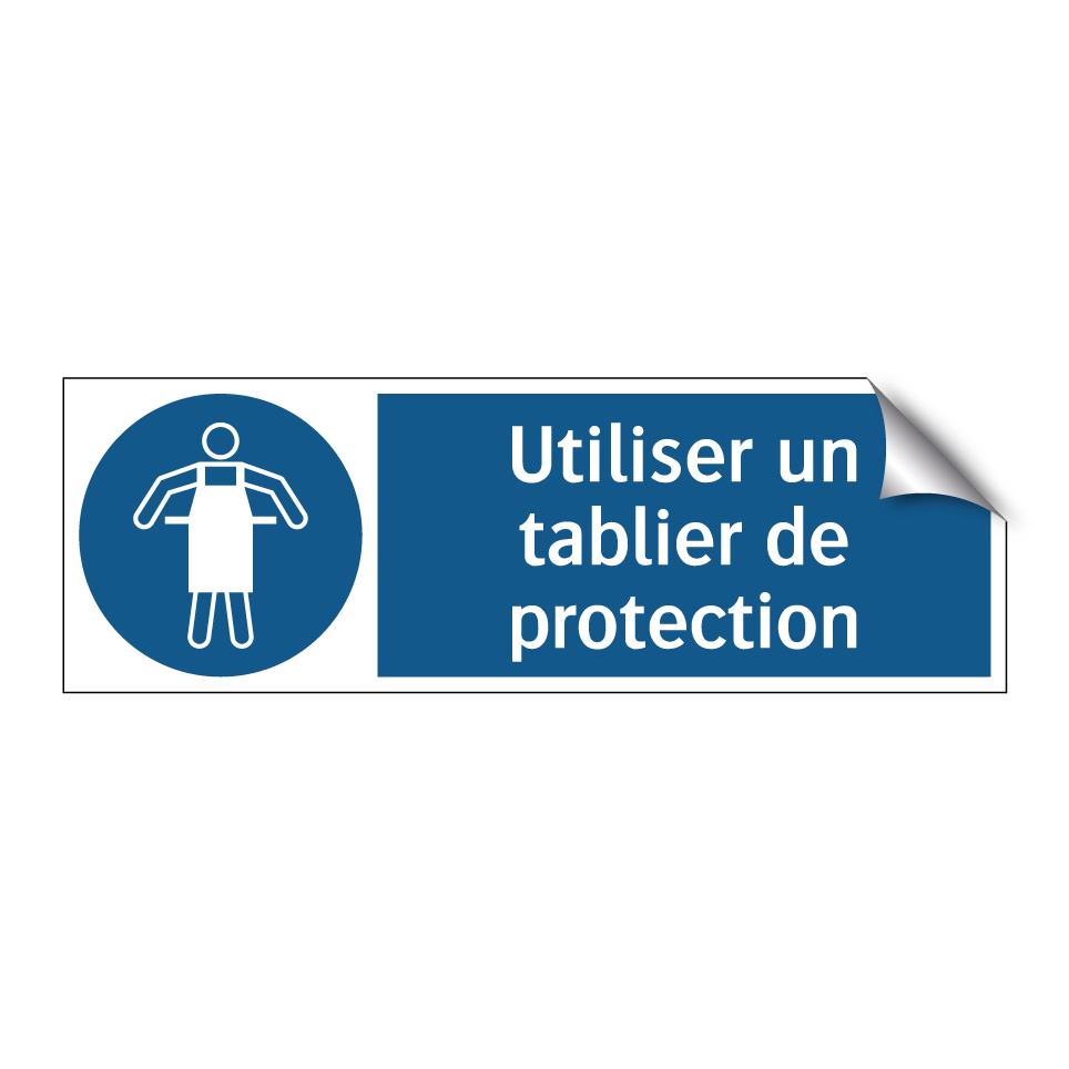 Utiliser un tablier de protection