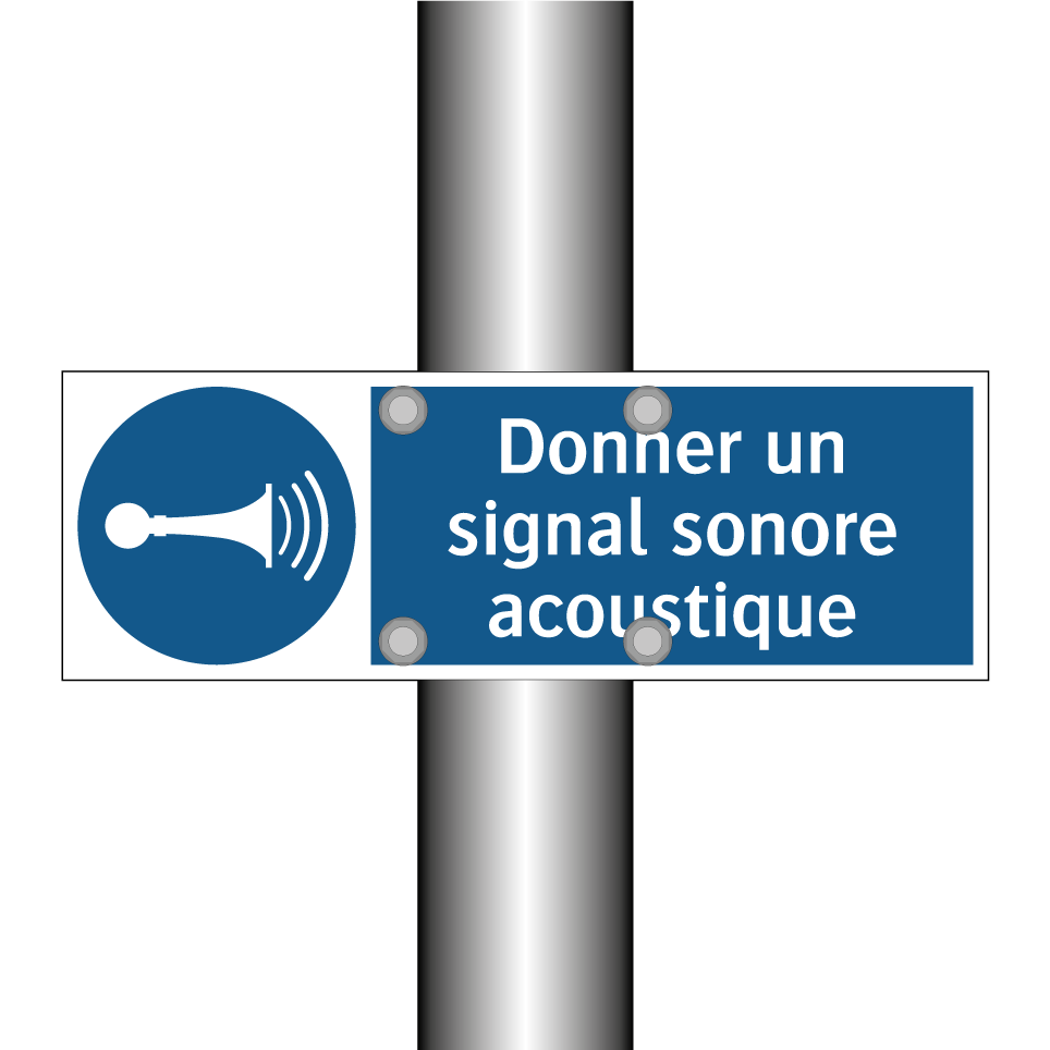 Donner un signal sonore acoustique