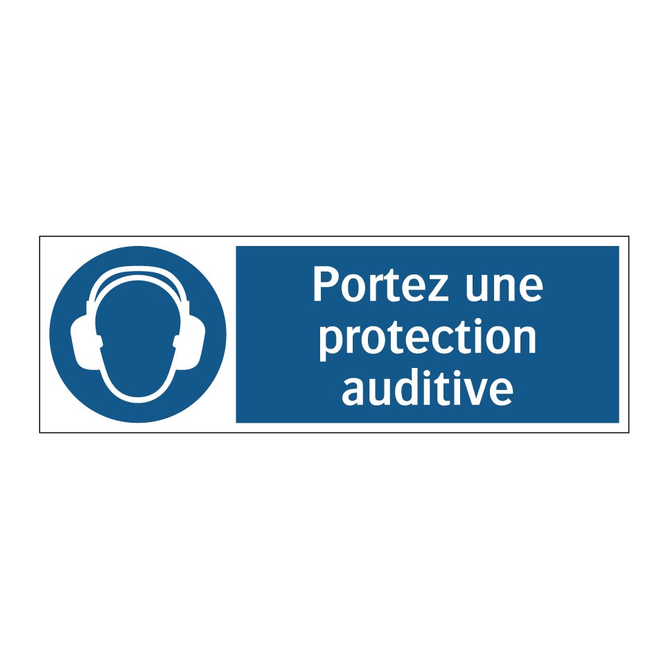Portez une protection auditive