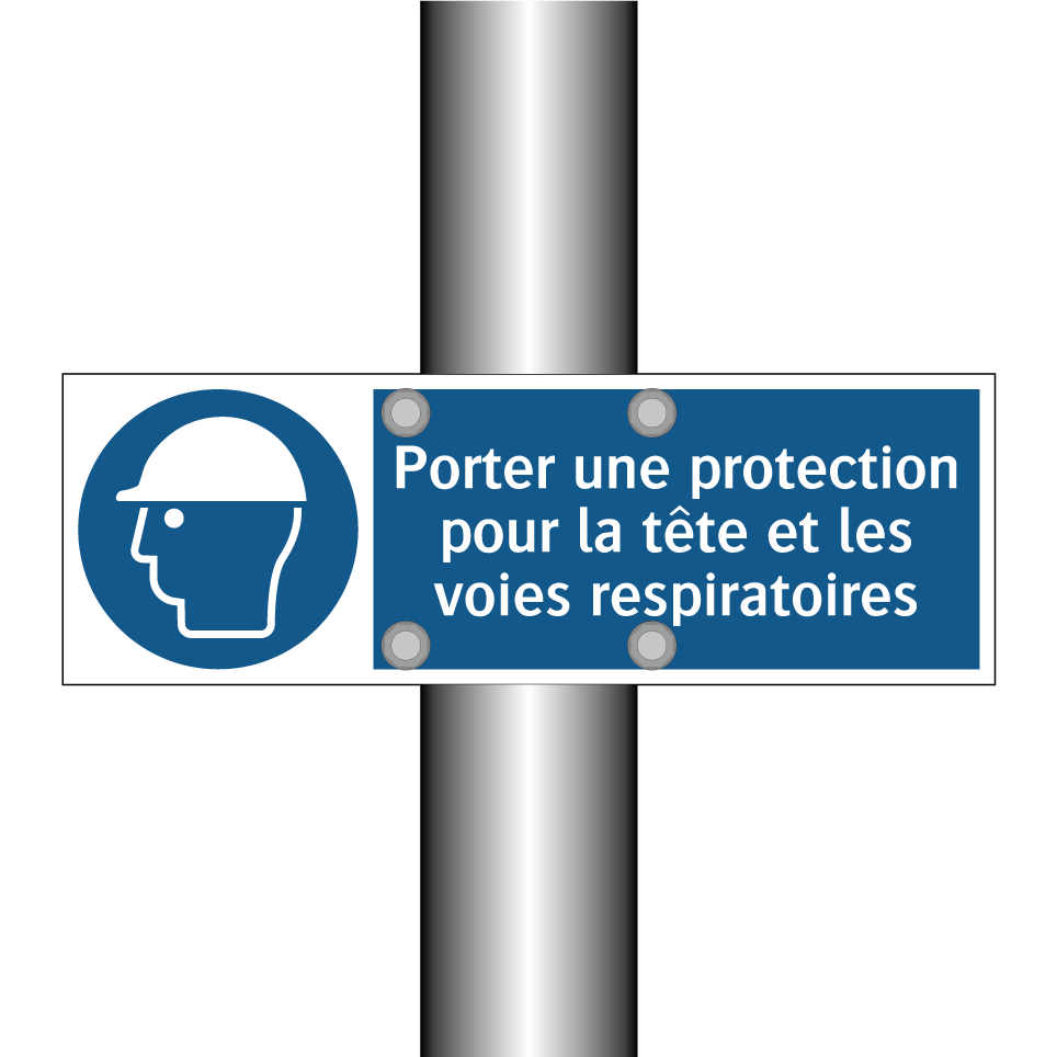 Porter une protection pour la tête et les voies respiratoires