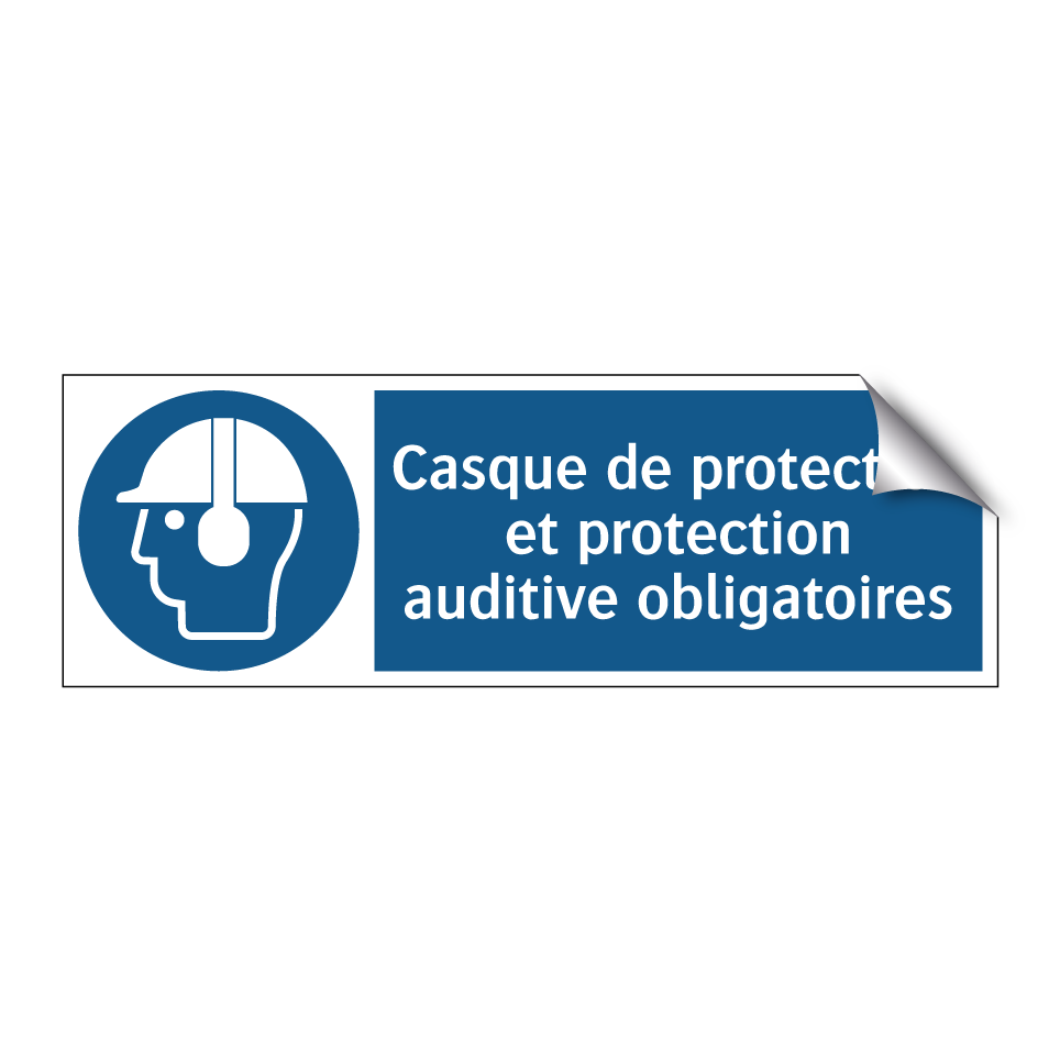 Casque de protection et protection auditive obligatoires