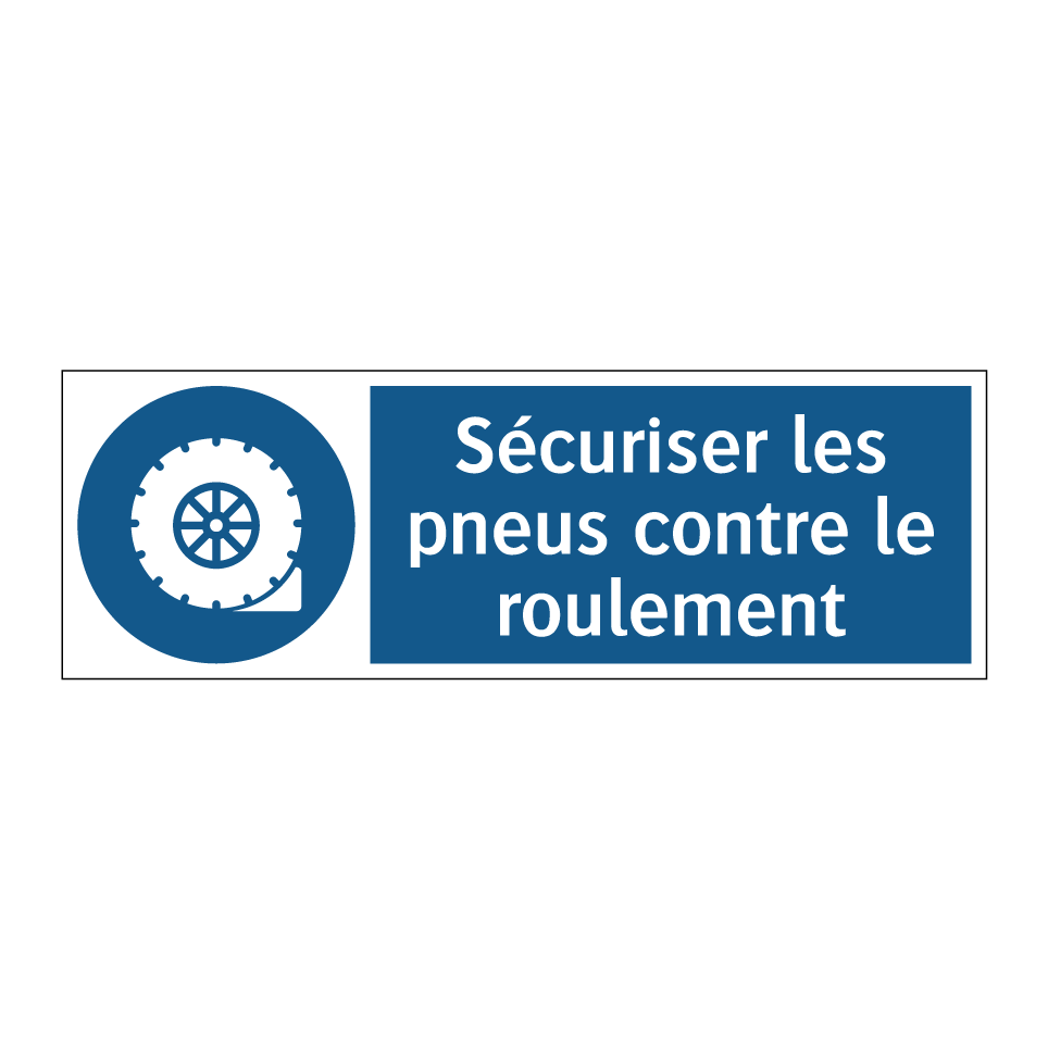 Sécuriser les pneus contre le roulement