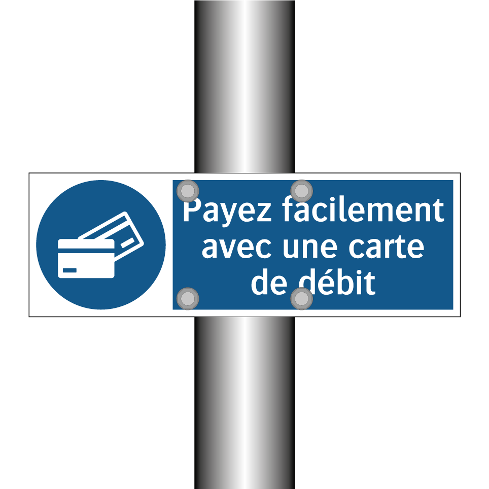 Payez facilement avec une carte de débit