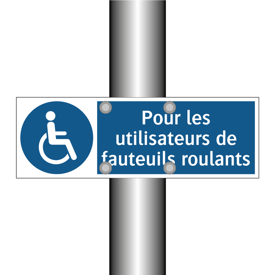Pour les utilisateurs de fauteuils roulants