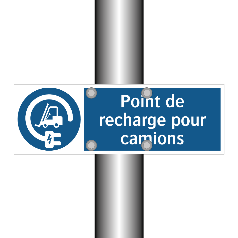 Point de recharge pour camions