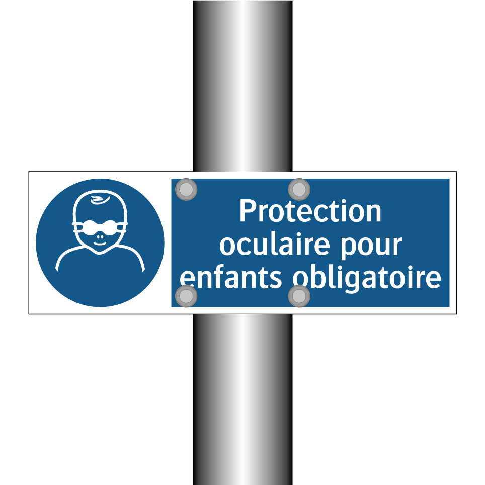 Protection oculaire pour enfants obligatoire
