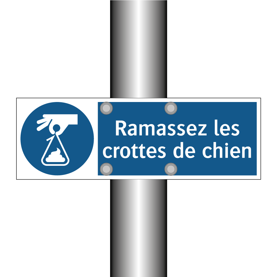 Ramassez les crottes de chien