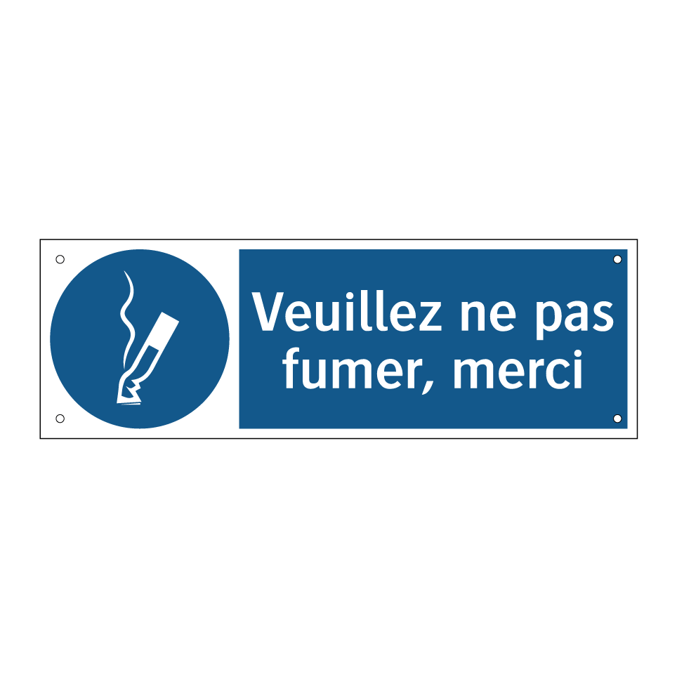 Veuillez ne pas fumer, merci