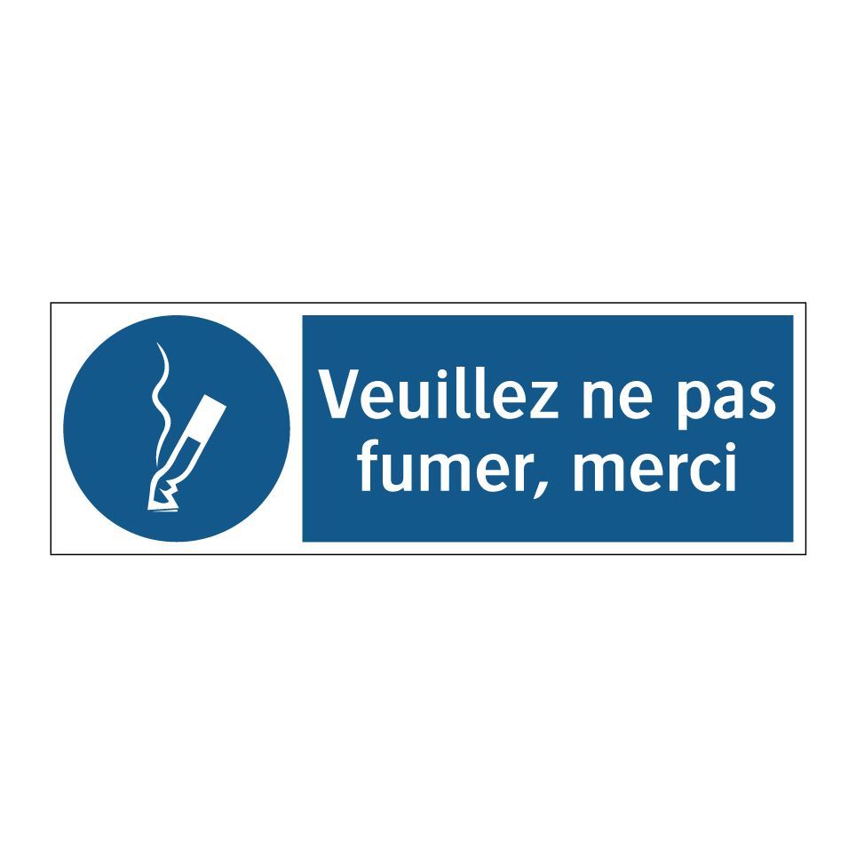 Veuillez ne pas fumer, merci