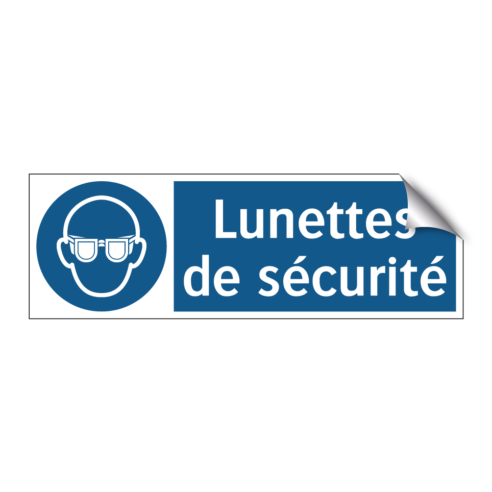 Lunettes de sécurité