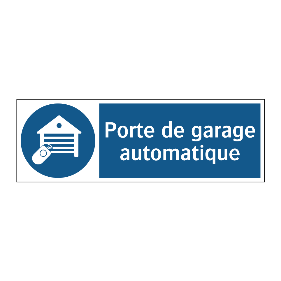 Porte de garage automatique