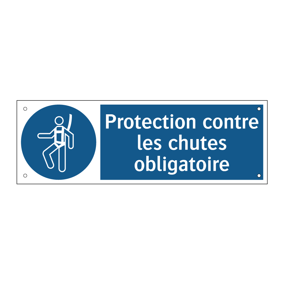 Protection contre les chutes obligatoire