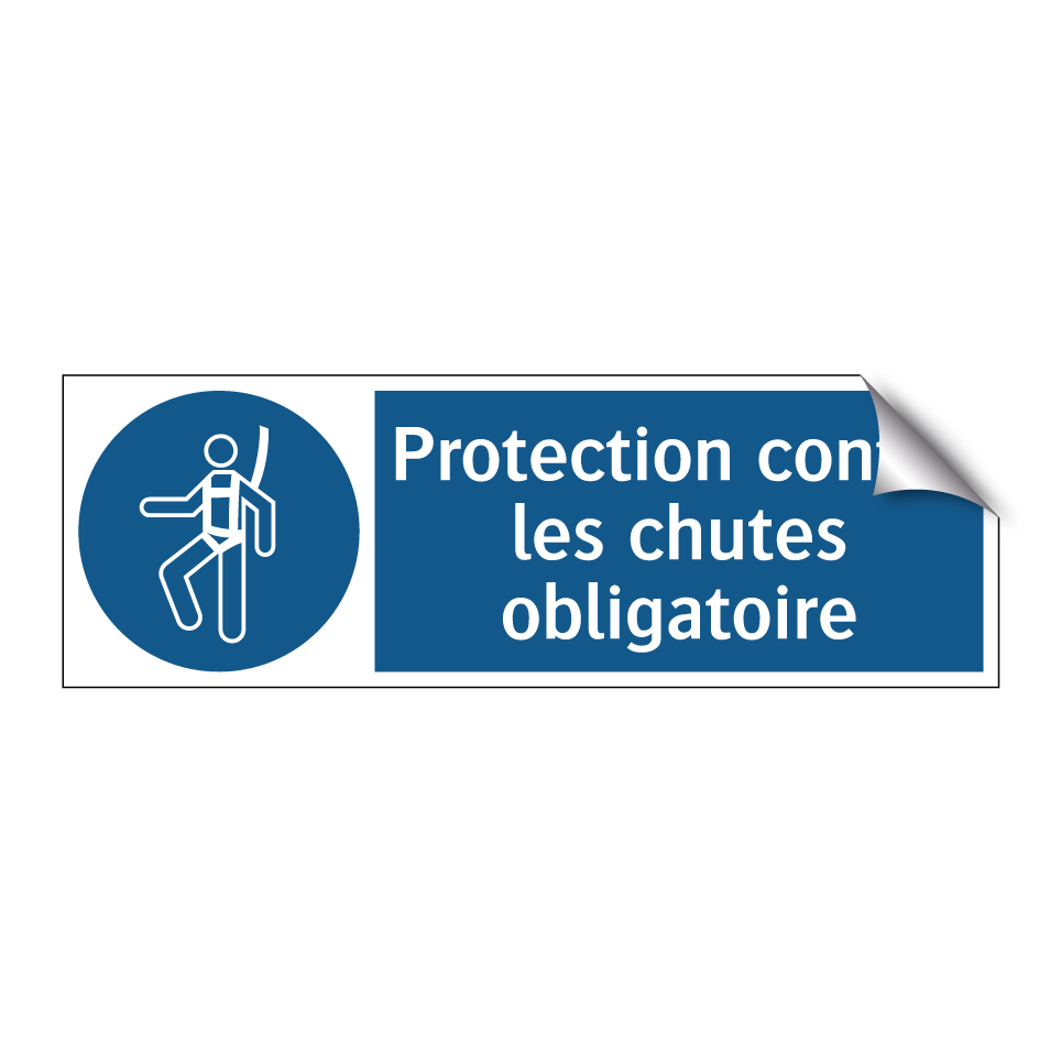 Protection contre les chutes obligatoire