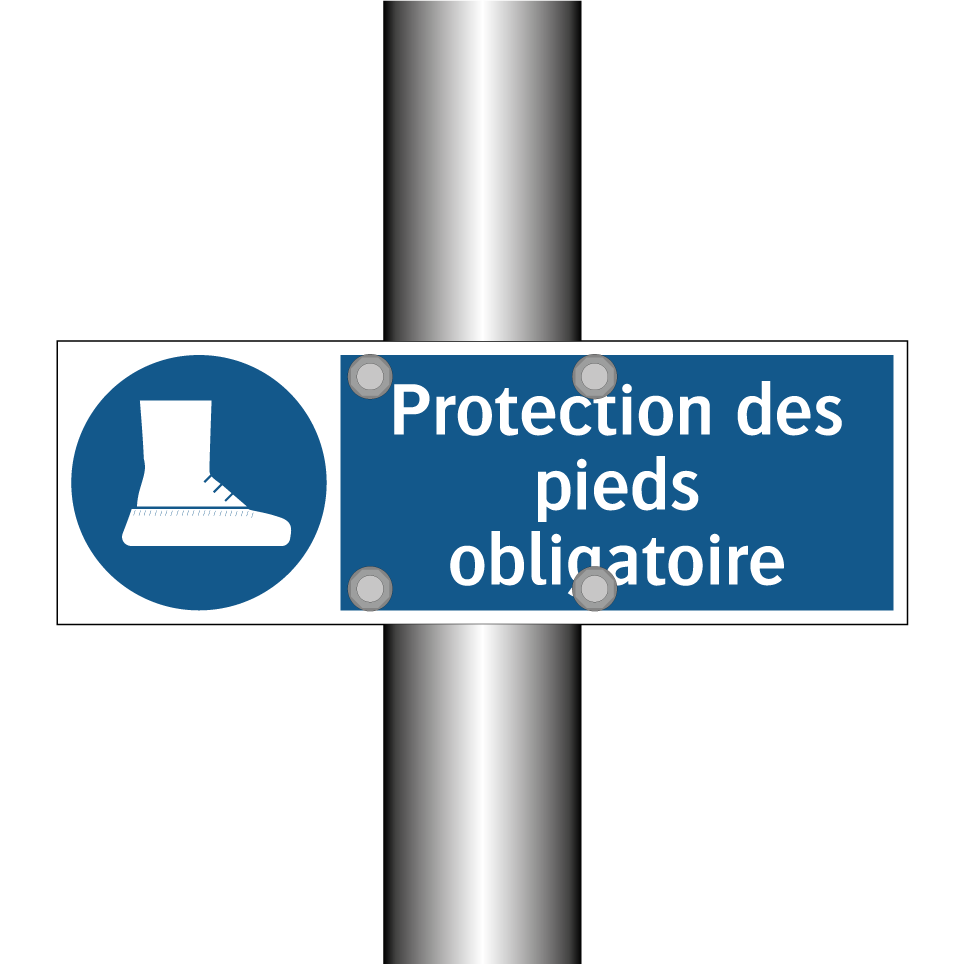 Protection des pieds obligatoire