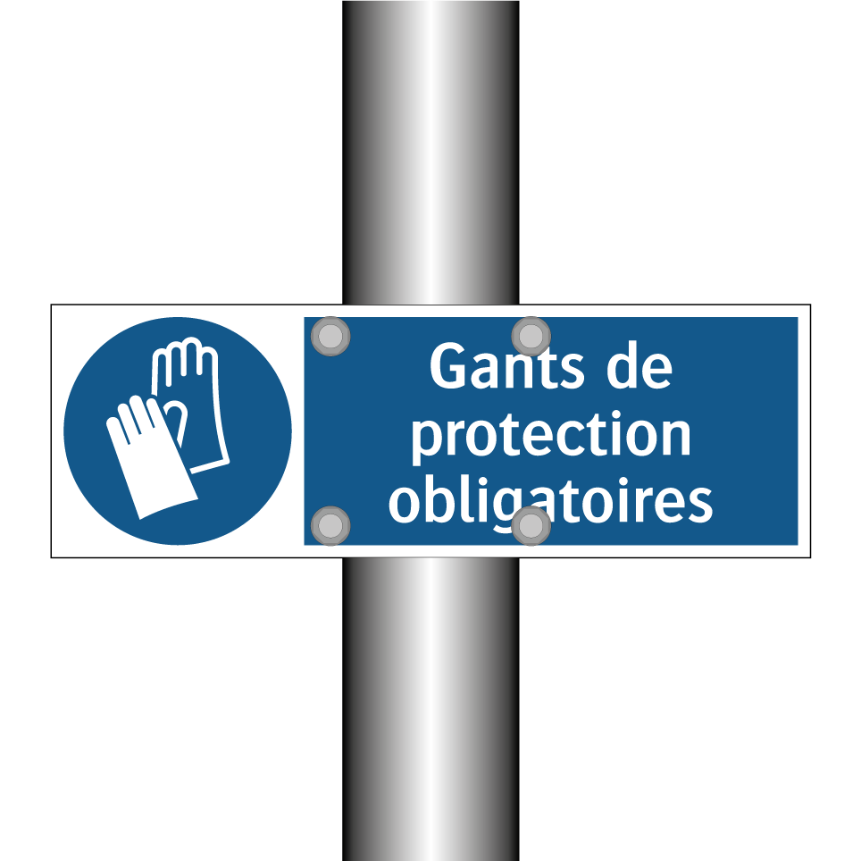 Gants de protection obligatoires