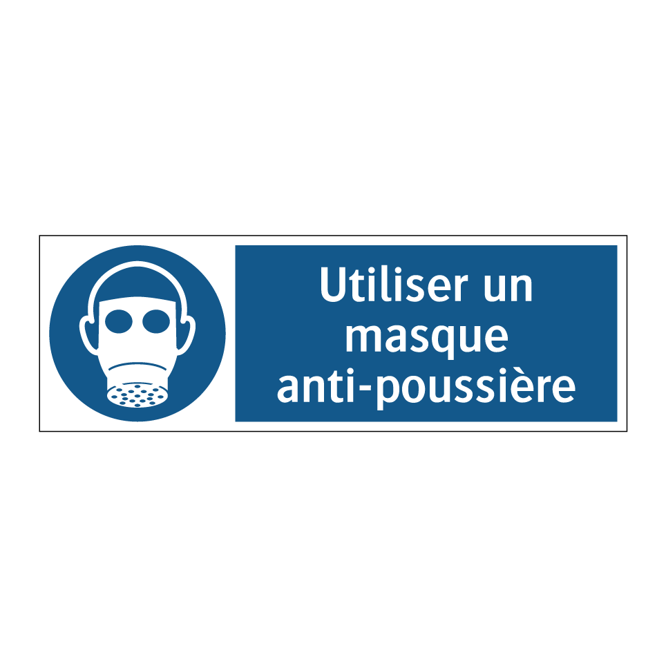 Utiliser un masque anti-poussière