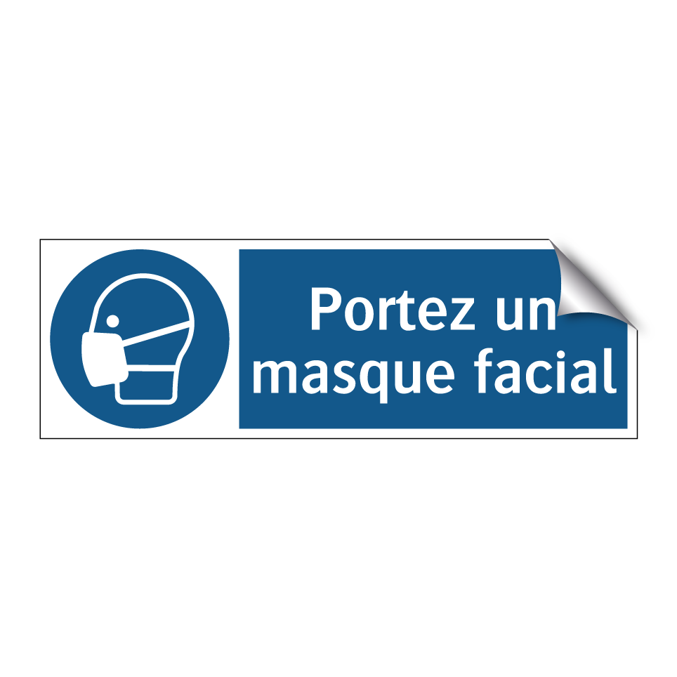 Portez un masque facial