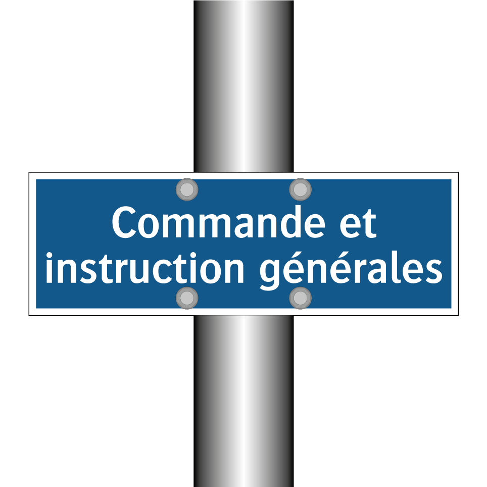 Commande et instruction générales
