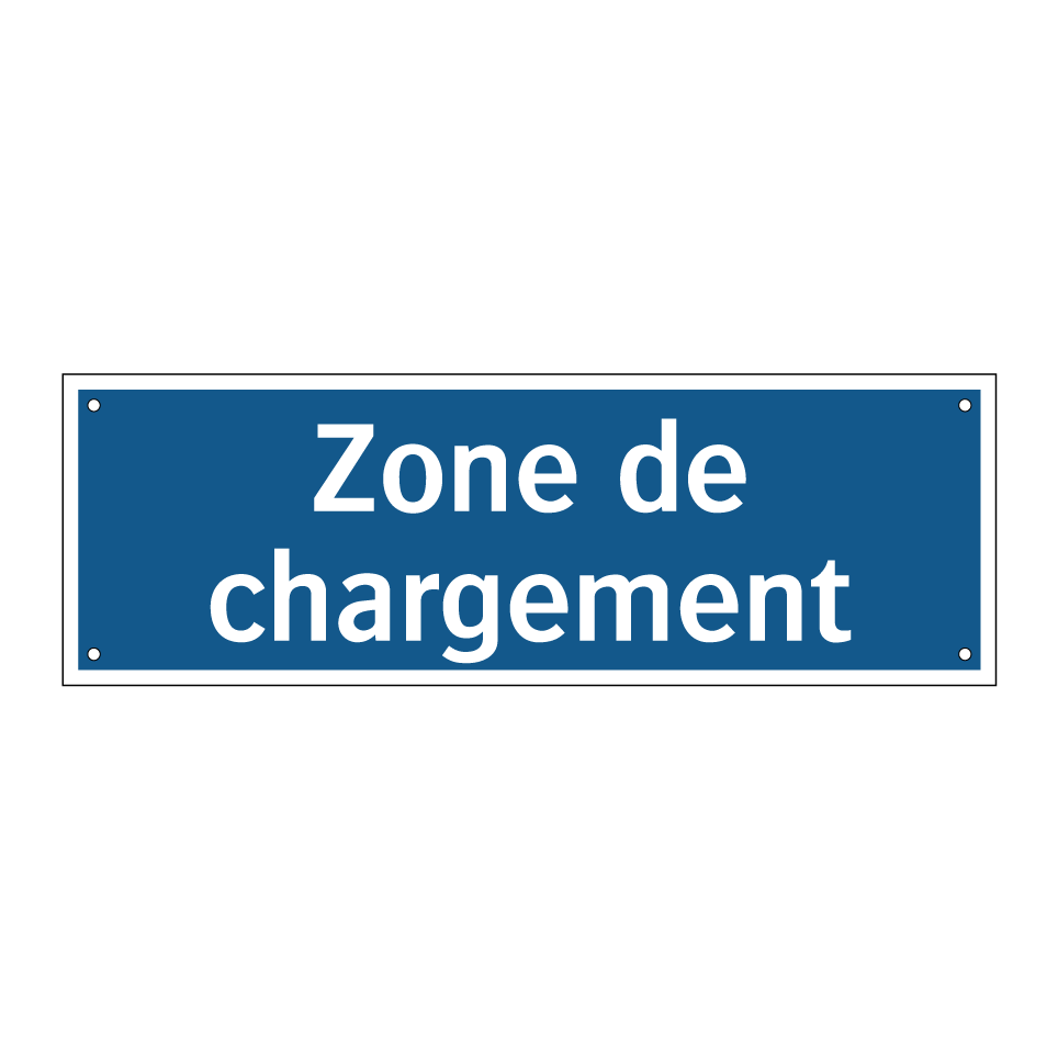 Zone de chargement