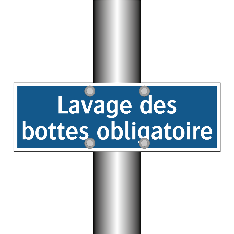 Lavage des bottes obligatoire
